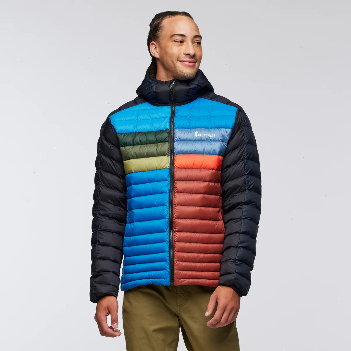Funky Fuego Down Hooded Jacket - Men's